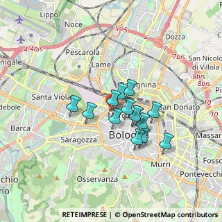 Mappa Piazza VII Novembre, 40122 Bologna BO, Italia (1.19286)