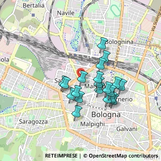 Mappa Piazza VII Novembre, 40122 Bologna BO, Italia (0.764)
