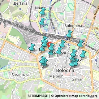 Mappa Piazza VII Novembre, 40122 Bologna BO, Italia (0.8495)