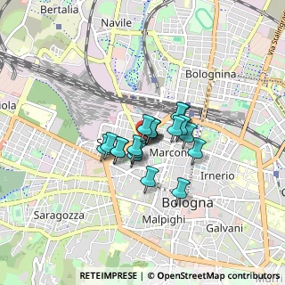 Mappa Piazza VII Novembre, 40122 Bologna BO, Italia (0.468)