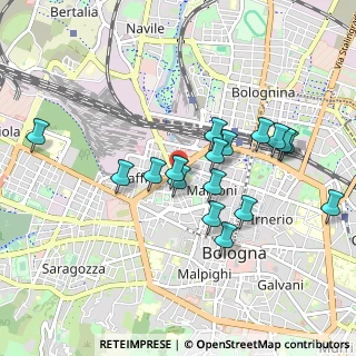 Mappa Piazza VII Novembre, 40122 Bologna BO, Italia (0.87471)