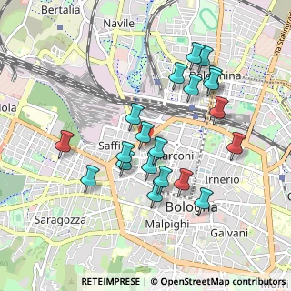 Mappa Piazza VII Novembre, 40122 Bologna BO, Italia (0.9025)