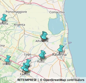 Mappa Via Fiorentini Bruno, 48011 Alfonsine RA, Italia (17.96667)