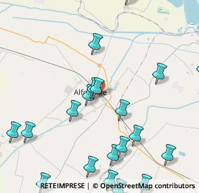 Mappa Via Fiorentini Bruno, 48011 Alfonsine RA, Italia (5.4865)