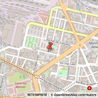 Mappa Via Innocenzo Malvasia,  6, 40131 Bologna, Bologna (Emilia Romagna)