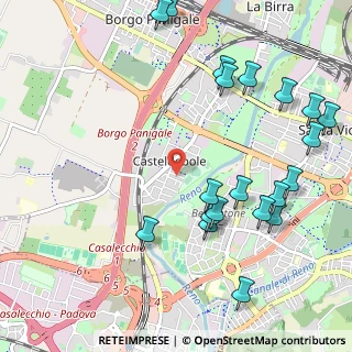 Mappa Via Brigata Bolero, 40132 Bologna BO, Italia (1.304)