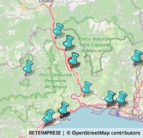 Mappa Via Antonio Cantore, 16010 Masone GE, Italia (9.7605)