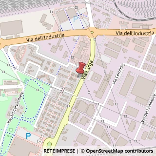 Mappa Via Larga, 36, 40138 Bologna, Bologna (Emilia Romagna)