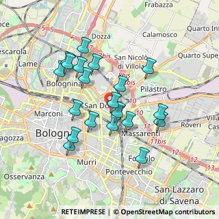 Mappa Via Eleonora Duse, 40127 Bologna BO, Italia (1.68)