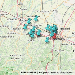 Mappa Viale Edmondo De Amicis, 40053 Valsamoggia BO, Italia (11.2925)