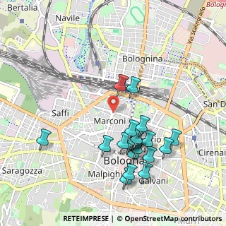 Mappa Piazza dei Martiri 1943 -, 40126 Bologna BO, Italia (1.003)