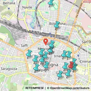 Mappa Piazza dei Martiri 1943 -, 40126 Bologna BO, Italia (1.182)