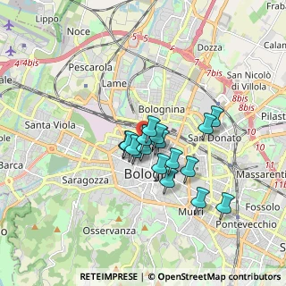 Mappa Piazza dei Martiri 1943 -, 40126 Bologna BO, Italia (1.23294)