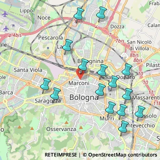 Mappa Piazza dei Martiri 1943 -, 40126 Bologna BO, Italia (2.34067)