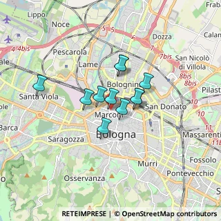 Mappa Piazza dei Martiri 1943 -, 40126 Bologna BO, Italia (1.12545)