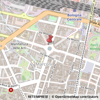 Mappa Via Cairoli Fratelli, 2, 40121 Bologna, Bologna (Emilia Romagna)