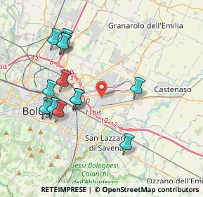Mappa Via Cerodolo, 40138 Bologna BO, Italia (4.01846)