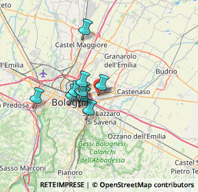 Mappa Via Cerodolo, 40138 Bologna BO, Italia (4.66091)