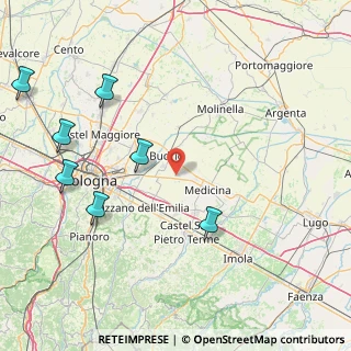 Mappa Via Passo Pecore Cento, 40059 Medicina BO, Italia (31.32923)