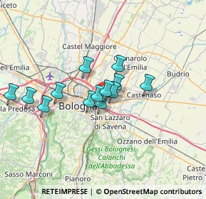 Mappa Via Edoardo Weber, 40138 Bologna BO, Italia (5.33154)