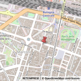 Mappa Via dei Mille, 16, 40121 Bologna, Bologna (Emilia Romagna)