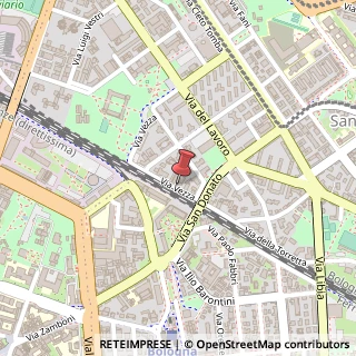 Mappa Via Vezza, 26/B, 40127 Bologna, Bologna (Emilia Romagna)