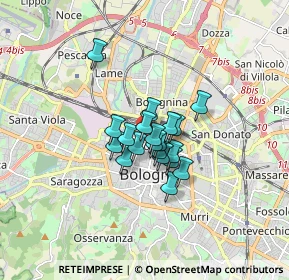 Mappa Piazza dei Martiri 1943 -, 40121 Bologna BO, Italia (0.958)