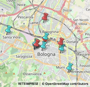 Mappa Piazza dei Martiri 1943 -, 40121 Bologna BO, Italia (1.49818)