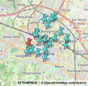 Mappa Piazza dei Martiri 1943 -, 40121 Bologna BO, Italia (1.282)