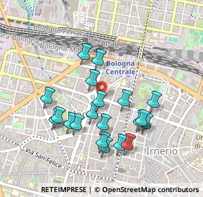 Mappa Piazza dei Martiri 1943 -, 40121 Bologna BO, Italia (0.4345)