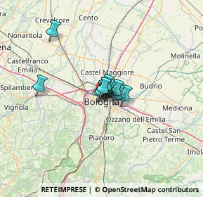 Mappa Piazza dei Martiri 1943 -, 40121 Bologna BO, Italia (5.50333)