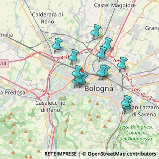 Mappa Via Piave, 40133 Bologna BO, Italia (3.00143)