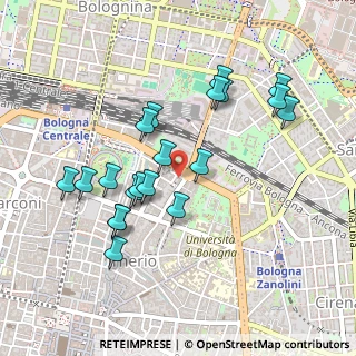 Mappa Piazza di Porta Mascarella, 40127 Bologna BO, Italia (0.466)