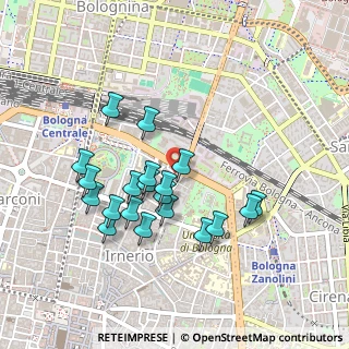 Mappa Via Guido Zucchini, 40126 Bologna BO, Italia (0.4285)