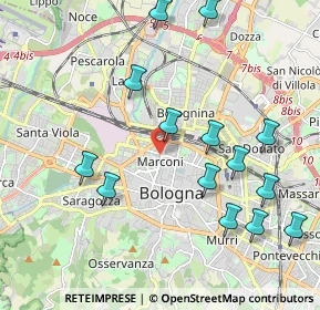 Mappa Studio Medico - Piazza dei Martiri, 40121 Bologna BO, Italia (2.26571)