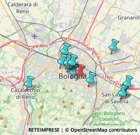 Mappa Studio Medico - Piazza dei Martiri, 40121 Bologna BO, Italia (2.94143)