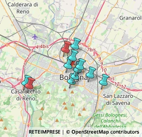 Mappa Studio Medico - Piazza dei Martiri, 40121 Bologna BO, Italia (2.34917)