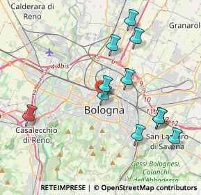 Mappa Studio Medico - Piazza dei Martiri, 40121 Bologna BO, Italia (4.00545)