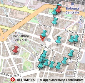 Mappa Studio Medico - Piazza dei Martiri, 40121 Bologna BO, Italia (0.2995)