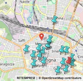 Mappa Studio Medico - Piazza dei Martiri, 40121 Bologna BO, Italia (1.2025)