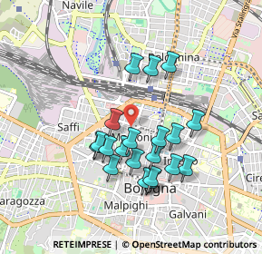 Mappa Studio Medico - Piazza dei Martiri, 40121 Bologna BO, Italia (0.784)