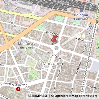 Mappa Piazza dei Martiri 1943 - 1945, 7, 40121 Bologna, Bologna (Emilia Romagna)