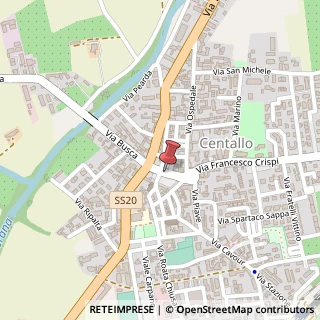 Mappa Piazza Vittorio Emanuele II, 32, 12044 Centallo, Cuneo (Piemonte)