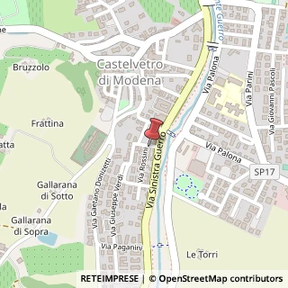 Mappa Via dei Pastini, 12, 41014 Castelvetro di Modena, Modena (Emilia Romagna)