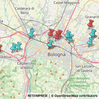 Mappa Via dello Scalo, 40131 Bologna BO, Italia (5.14733)