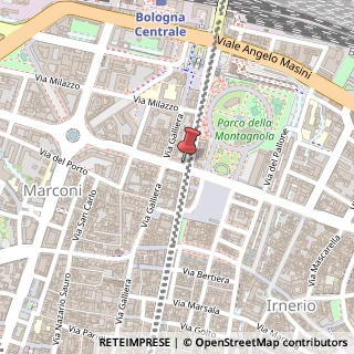 Mappa Via dell'Indipendenza, 62, 40121 Bologna, Bologna (Emilia Romagna)