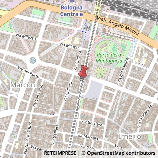 Mappa Via dell'Indipendenza, 60, 40121 Bologna, Bologna (Emilia Romagna)