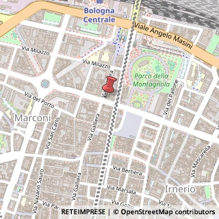 Mappa Via dei Mille, 5, 40121 Bologna, Bologna (Emilia Romagna)