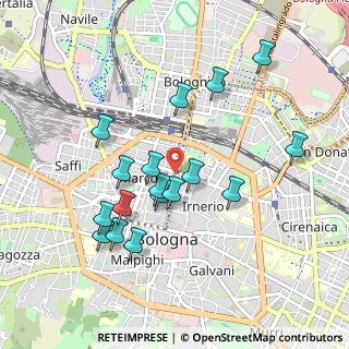 Mappa Via dei Mille, 40122 Bologna BO, Italia (0.91471)