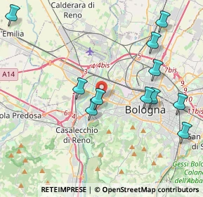 Mappa , 40133 Bologna BO, Italia (4.56545)